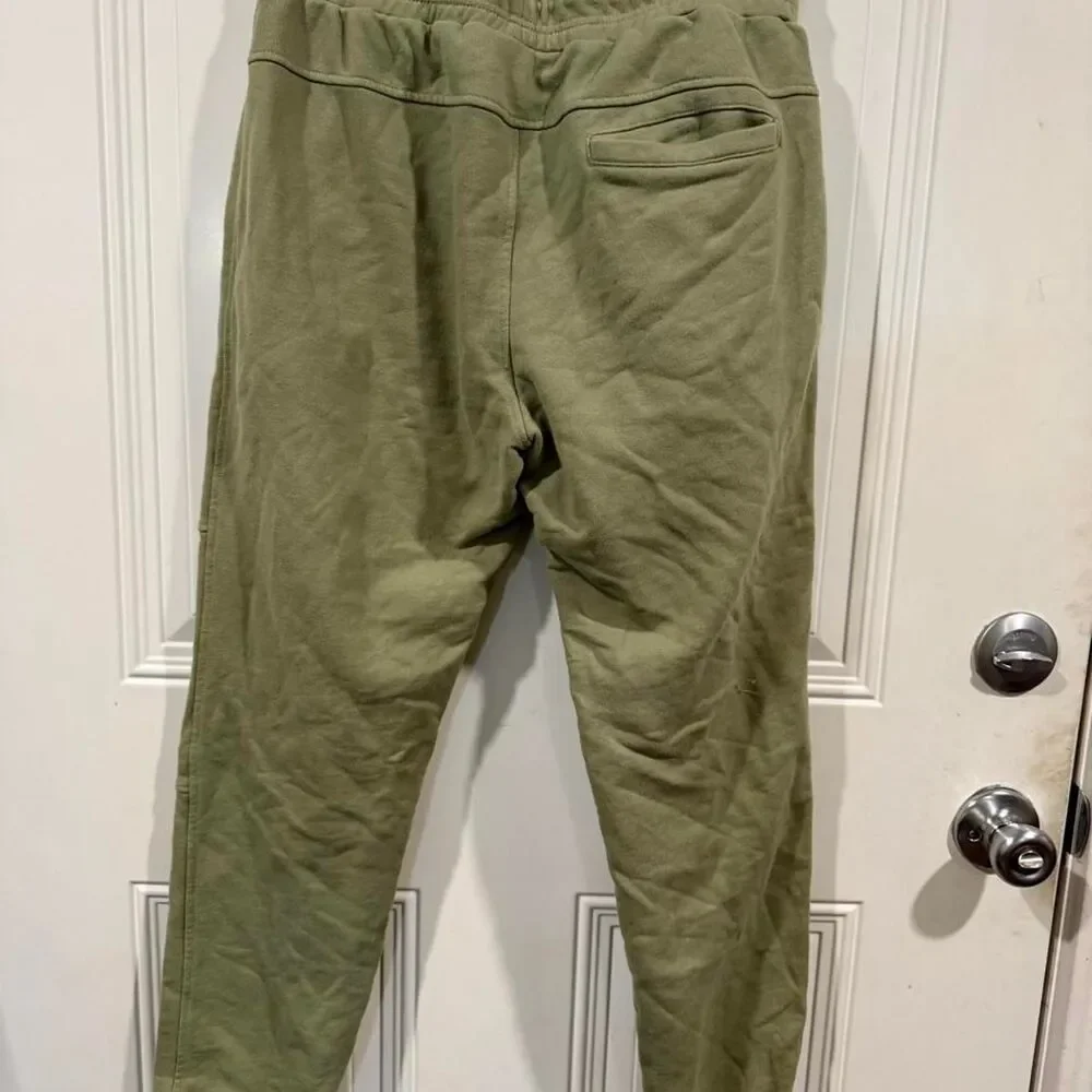 Unbranded Men's Green and Khaki Joggers-tracksuits